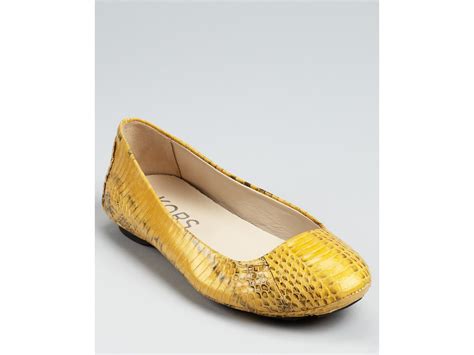 ballerinas michael kors|Michael Kors snakeskin flats.